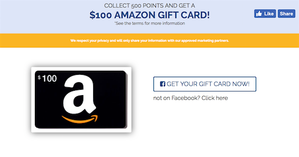 Amazon call-to-action example.